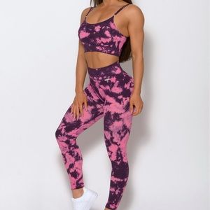 Bombshell Sportswear tie dye seamless set! Bra +leggings 😍💕💕